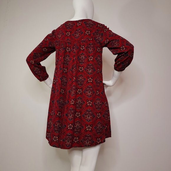 American Eagle Outfitters Long Sleeves BOHO Dress - Picture 3 of 13